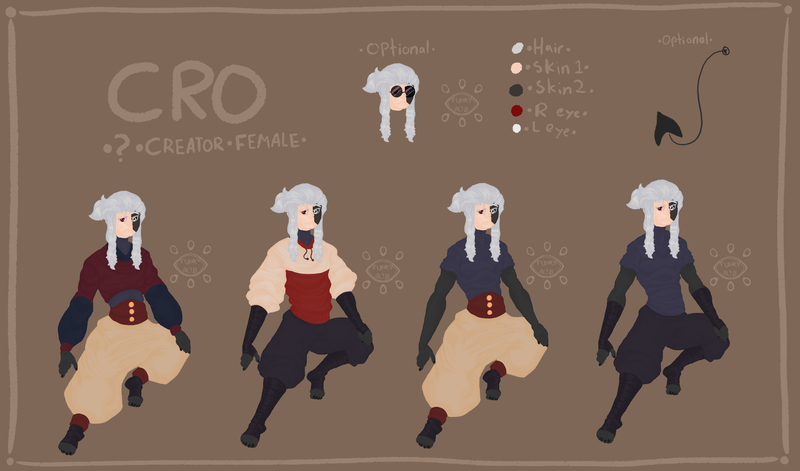 Old reference for my character Cro
