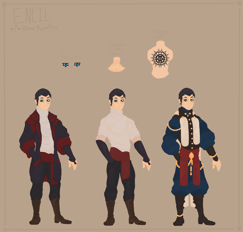 Old reference for my character Enlil